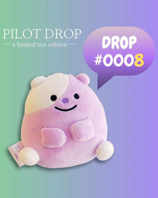 [Drop #0008] BORAHAEM Plush Keychain Set – 10cm (2 Pieces)