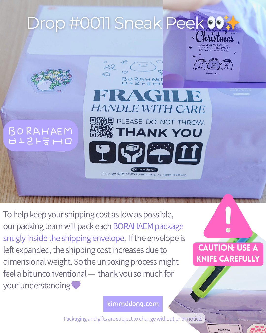 [Drop #0011] BORAHAEM Plush Keychain Set – 10cm (2 Pieces)