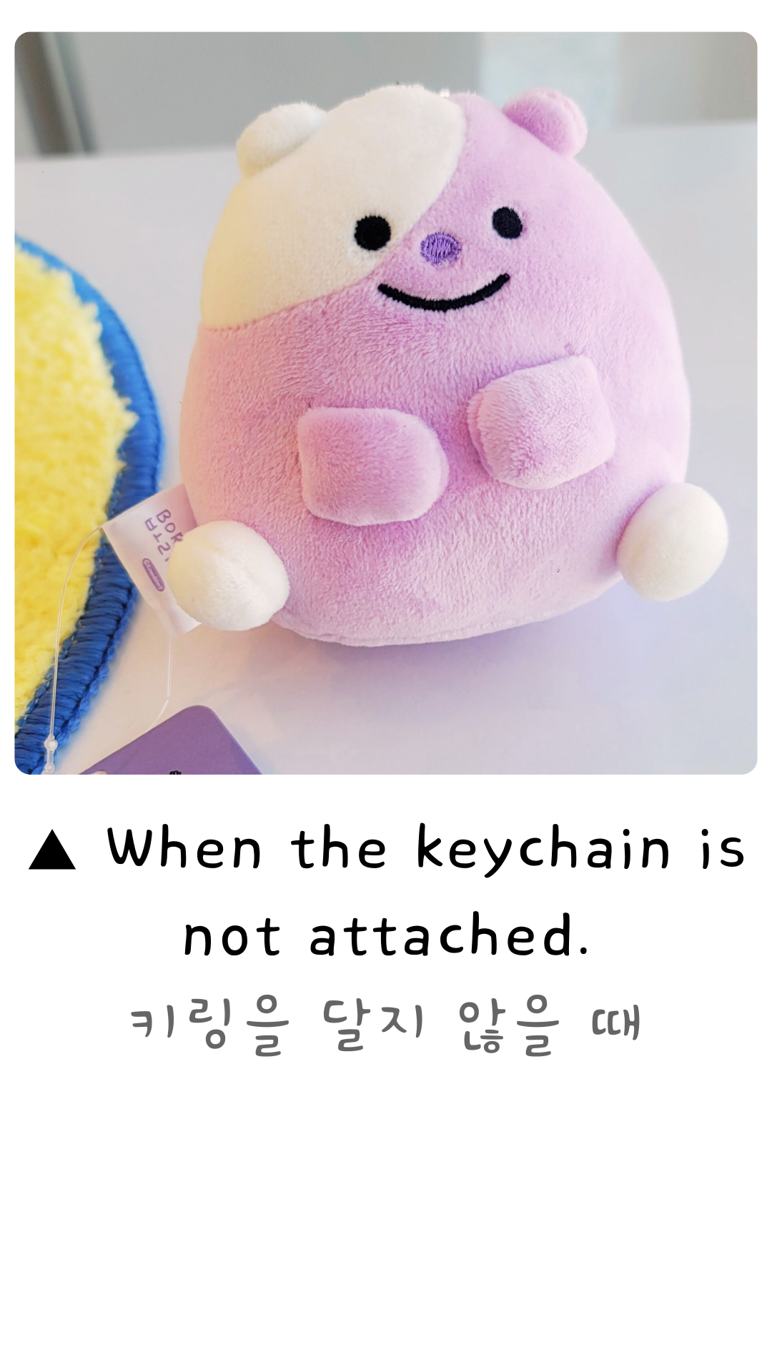 [Drop #0002] BORAHAEM Plush Keychain Set – 10cm (2 Pieces)
